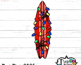 Surf Board PNG, Palm Tree Surfboard, Sunset Surfboard