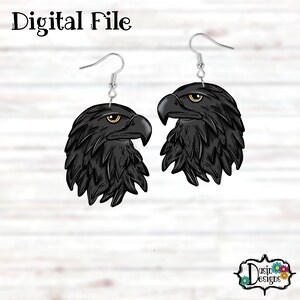 Raven Png, Raven Head PNG, Raven Door Hanger, Raven Drawn Eagle,