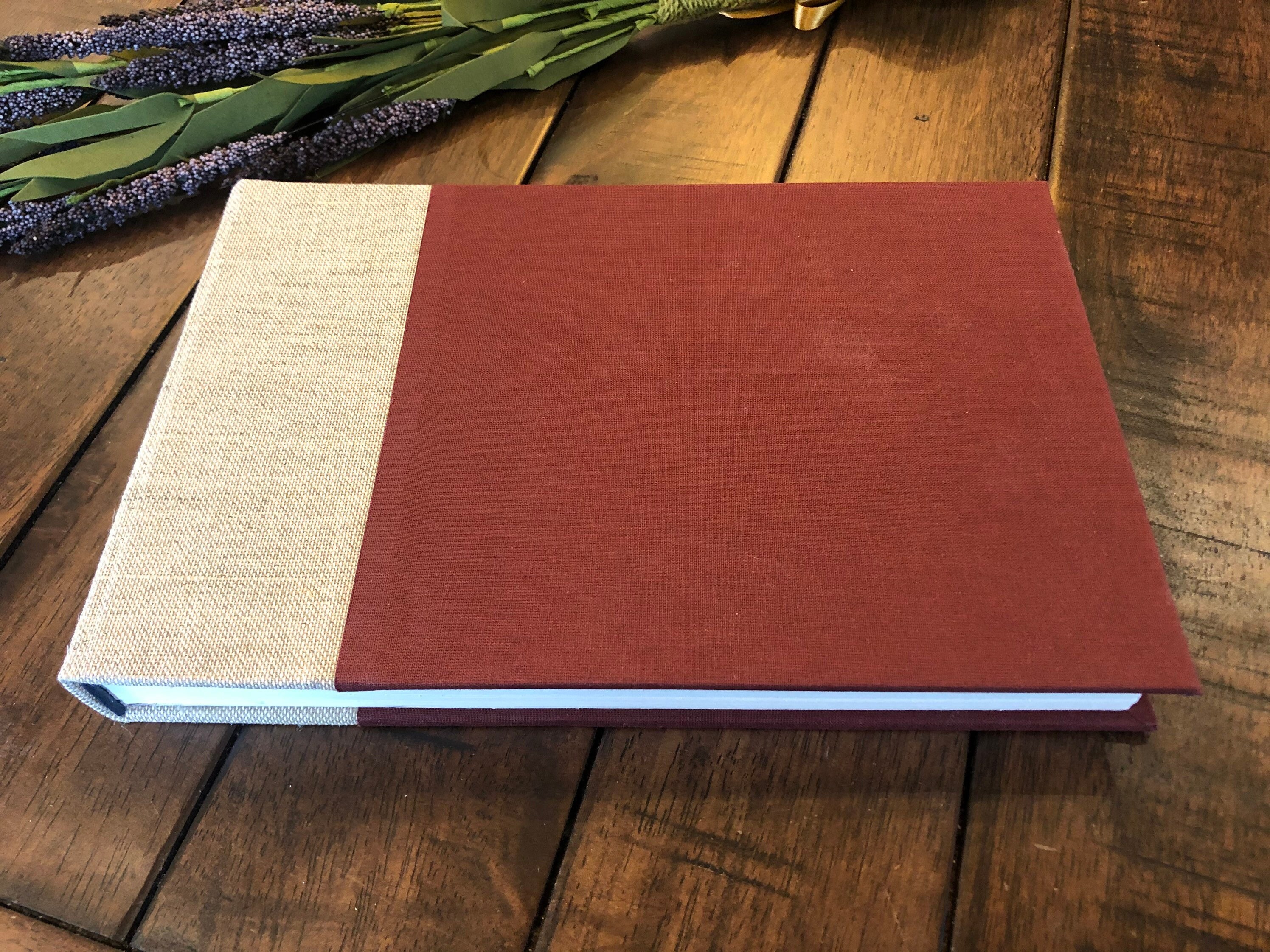 Red Sketchbook hardcover 264 pages landscape format 100 Etsy