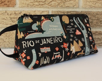 Rifle Paper Co Zippered Bag/Toiletry Bag/Makeup Bag