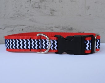 Twin Peaks Dog Collar/Red Room Dog Collar