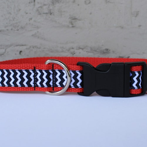 Twin Peaks Dog Collar/red Room Dog Collar Etsy