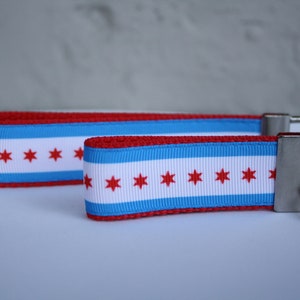 Chicago Key Fob/Chicago Flag Key Chain