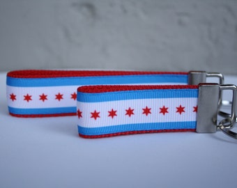 Chicago Key Fob/Chicago Flag Key Chain