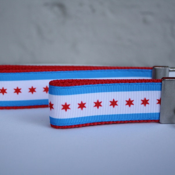 Chicago Key Fob/Chicago Flag Key Chain