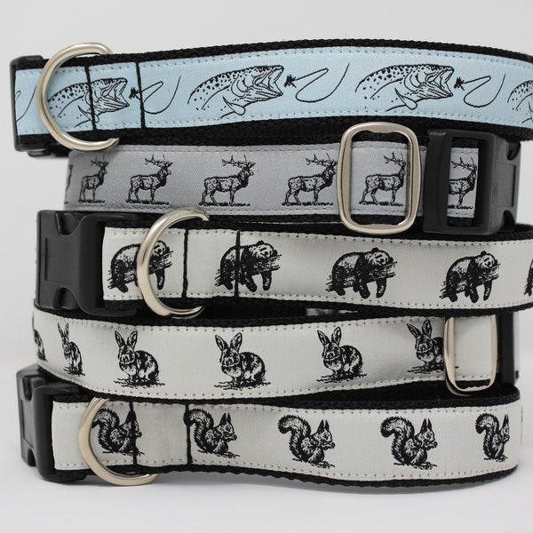 Rabbit/Squirrel/Elk/Panda Bear/Fish/Animal Dog Collar