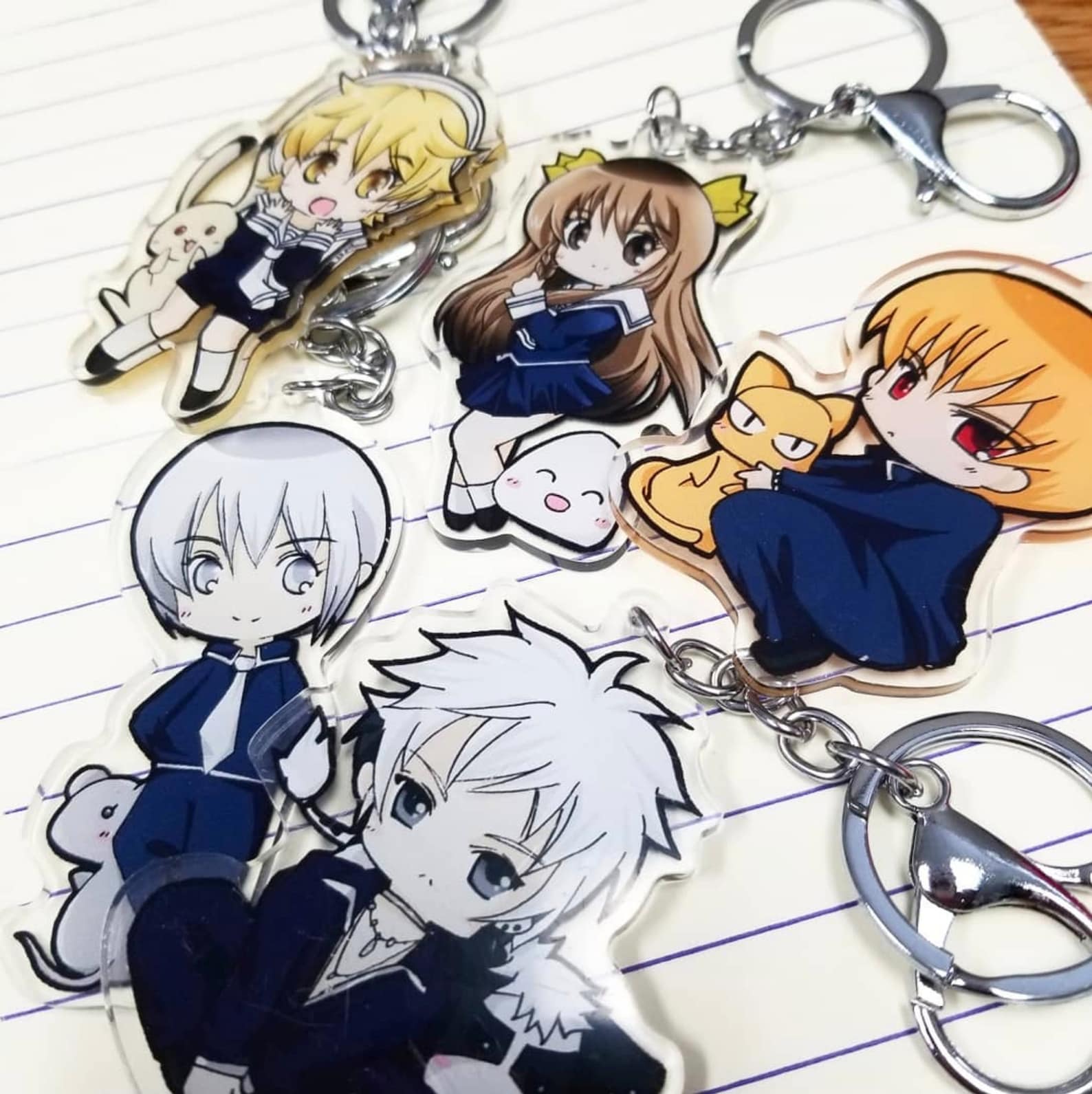 Fruits Basket 2.5 double side printed acrylic keychain Kyo Etsy