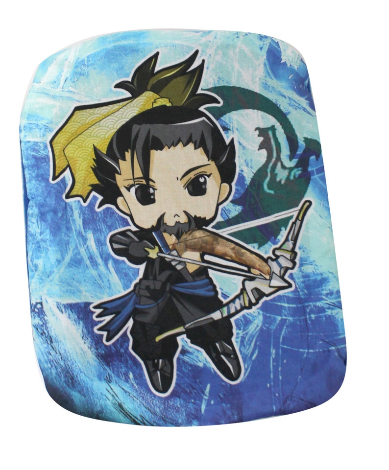 OVERWATCH Cotton Plush Cuddle Pillow Dragon Hanzo Genji Mccree | Etsy