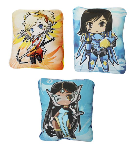 Cute Overwatch Pillow Plush Mercy Overwatch pillow | Etsy