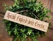 Speak Friend and Enter.  Engraved Rustic Wood Sign. Very nice Gift item for Lord of the Rings and Hobbit Fans. 