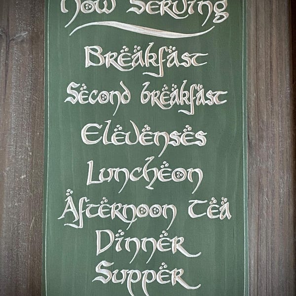 Daily Meals(Green)Engraved Solid Wood Sign / Plaque.  Great gift!