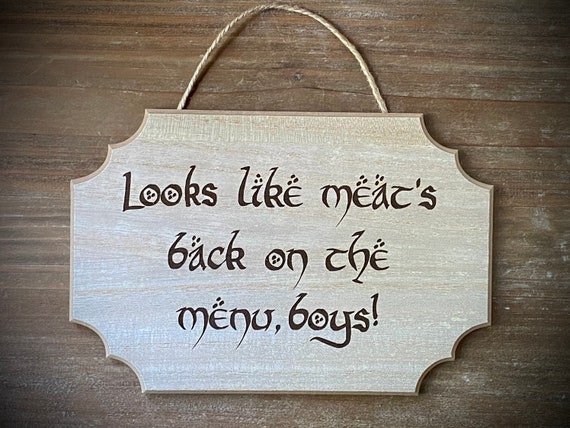 Dent Sale Looks Like Meats Back On The Menu Boys Engraved Etsy