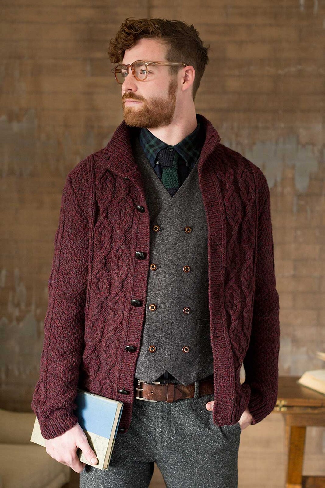 INSTANT DOWNLOAD PDF Knitting Pattern for Men's Sweater - Etsy