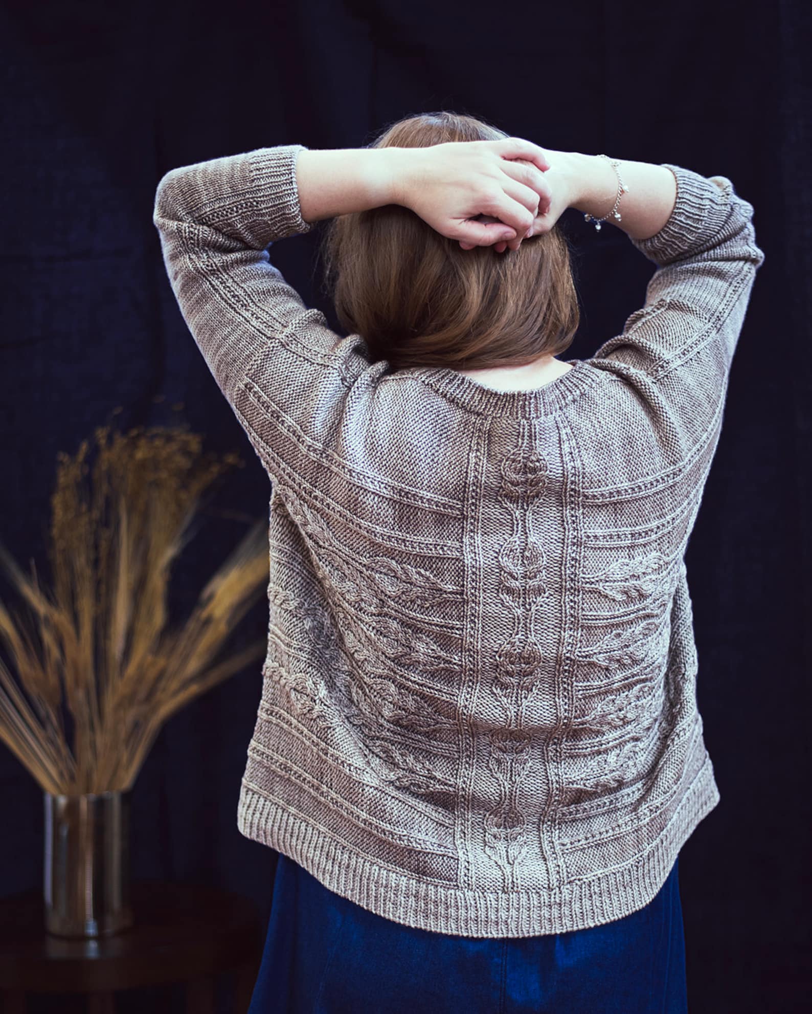 INSTANT DOWNLOAD PDF Knitting Pattern for Women's Sweater Cardigan