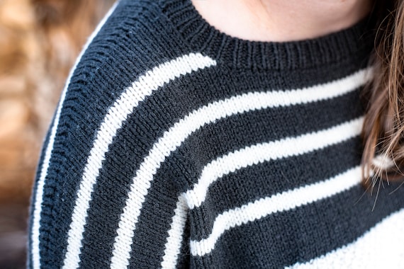 INSTANT DOWNLOAD PDF Knitting Pattern for Women's Cable Sweater