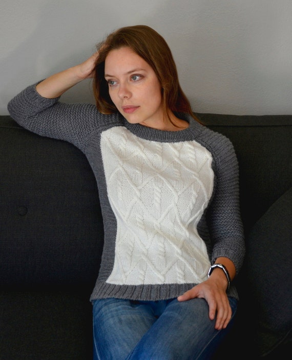 INSTANT DOWNLOAD PDF Knitting Pattern for Women's Aran | Etsy