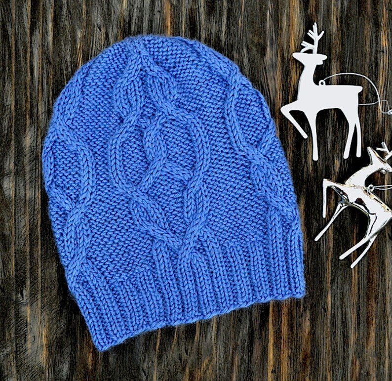 INSTANT DOWNLOAD PDF Knitting Pattern for Women's Aran Hat | Etsy
