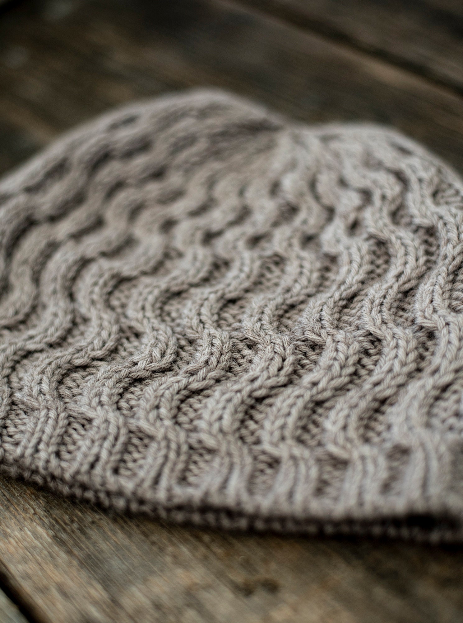 INSTANT DOWNLOAD PDF Knitting Pattern for Women's Lace Hat, Cable ...