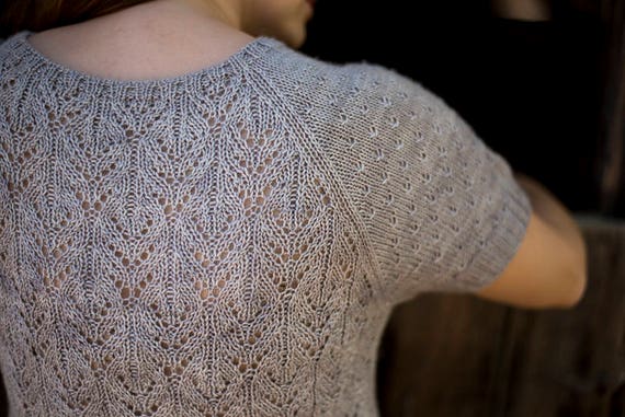 【U LAN】Graph Button Raglan Knit Womens Round Neck Easy Ribbed Raglan Cardigan ~ 28