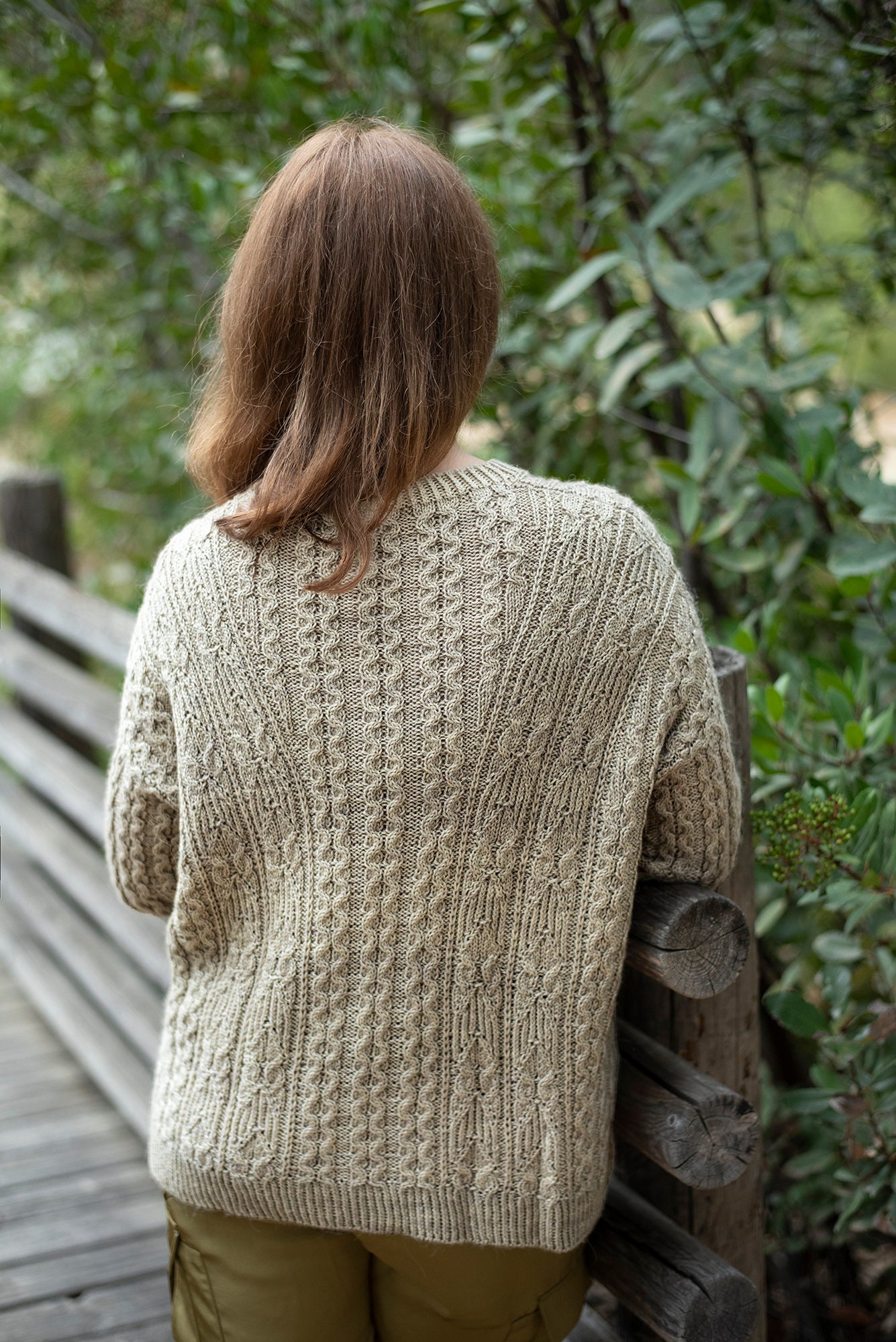 INSTANT DOWNLOAD PDF Knitting Pattern for Women's Sweater