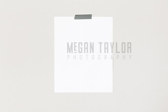 Styled Stock Photography White Paper Mockup File Blank Paper