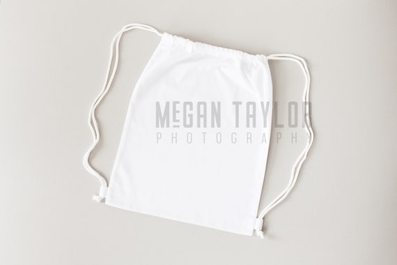 Download Free Stock Styled Photography White Drawstring Bag Mockup ...