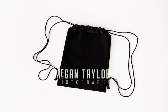 Download Free Styled Stock Photography Drawstring Bag Mockup File Black Drawsting PSD Mockup Template