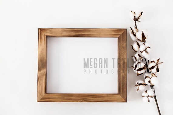 Styled Stock Photography Wood Frame Mockup File Wood Frame