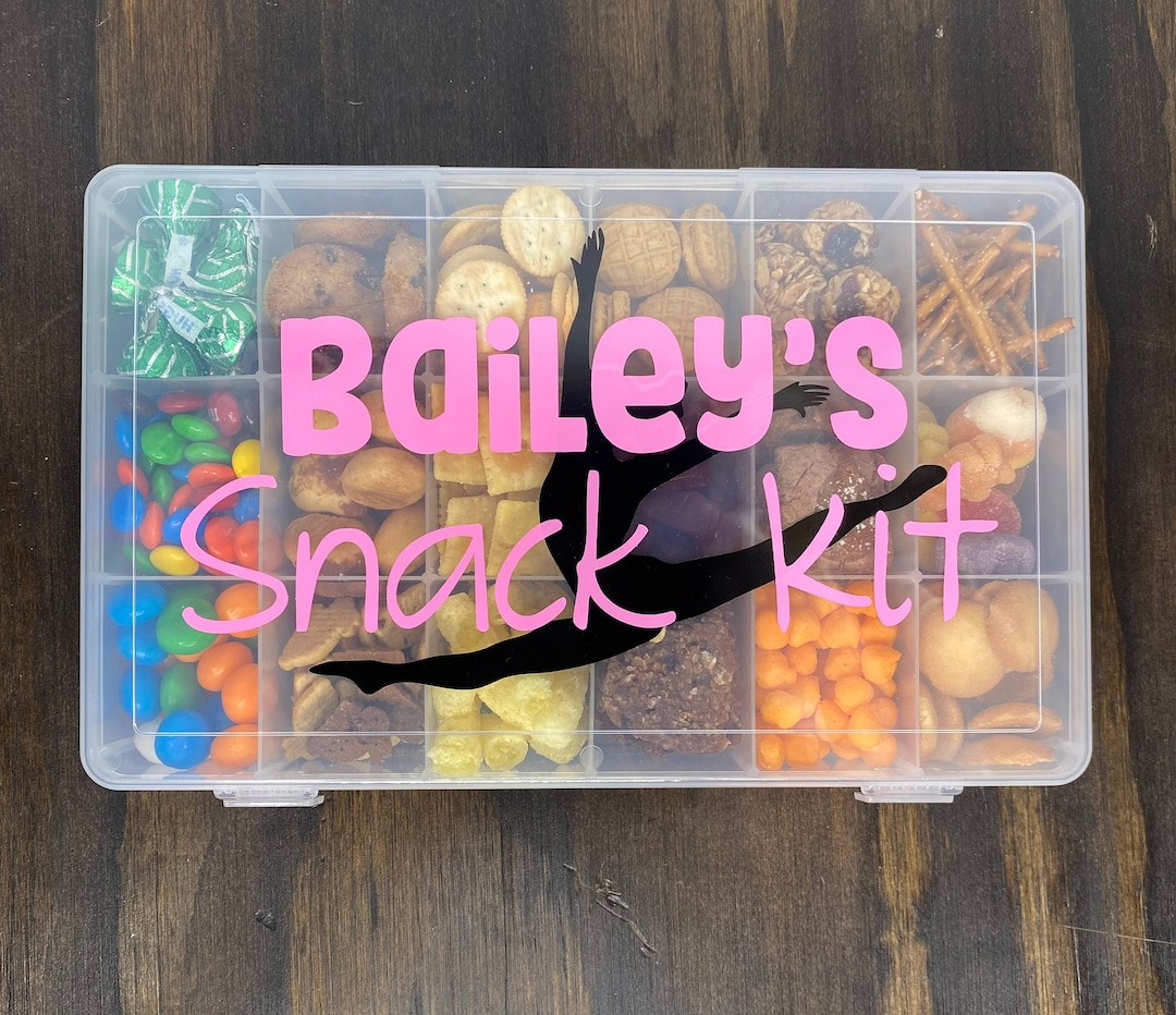 Personalized Travel Snacklebox Snack Box Personalized Snack