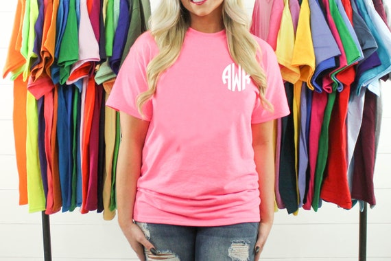 Sale Cheap Monogrammed Shirt Monogram Unisex Tshirt Custom