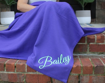 Personalized Blanket | Super soft and Cozy | Monogrammed Blanket | Personalized | Gift | Warm and Cozy | Blanket |