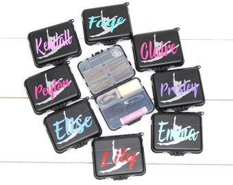 Dance Team Gift - Bobby Pin Case - Mini Hair Kit - Hair Pin Case - Dancer Gift - Dance Competition Gift - Travel Case - Hair Tie Storage