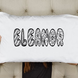 Color me Personalized Pillow Case | Slumber Party | Sleepover Gifts | Sleepover Activity | Party Favor | Craft Project