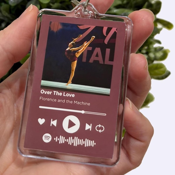 Custom Dance Gift / Custom Dance Keyring | Customizable Photo Gift for Him/Her | Memory Keepsake Key Ring | Custom Keychain