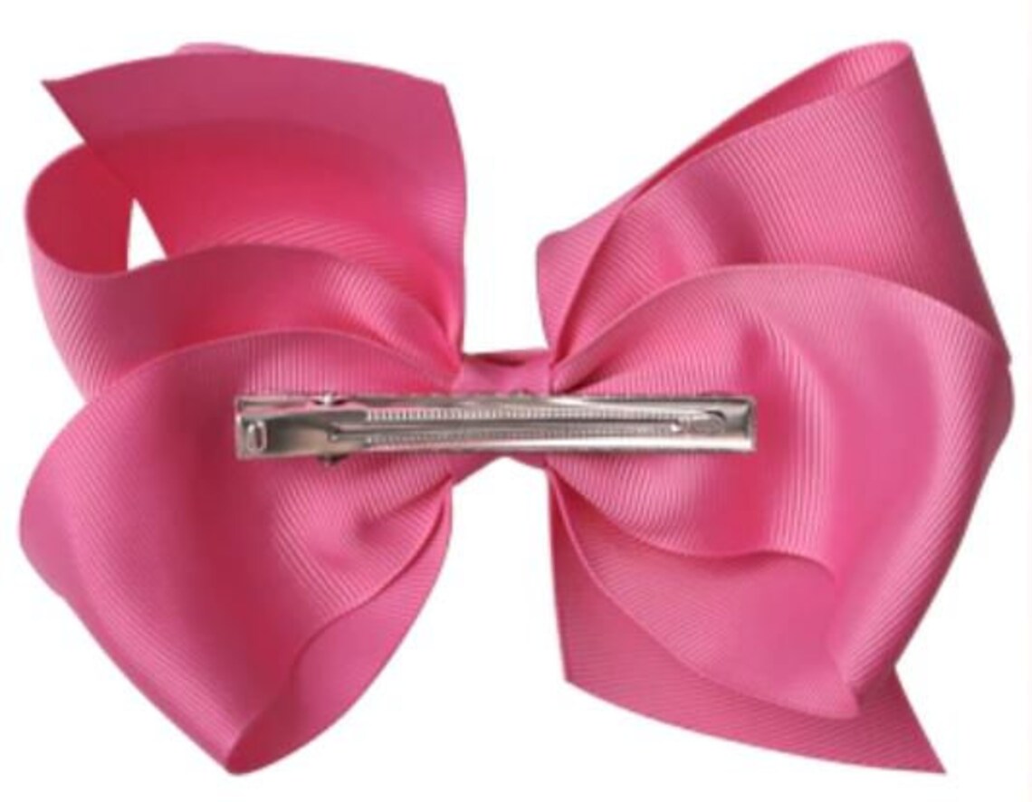 10 OFF 6inch Bows Set of 25 Bow Clips Alligator Clips Etsy