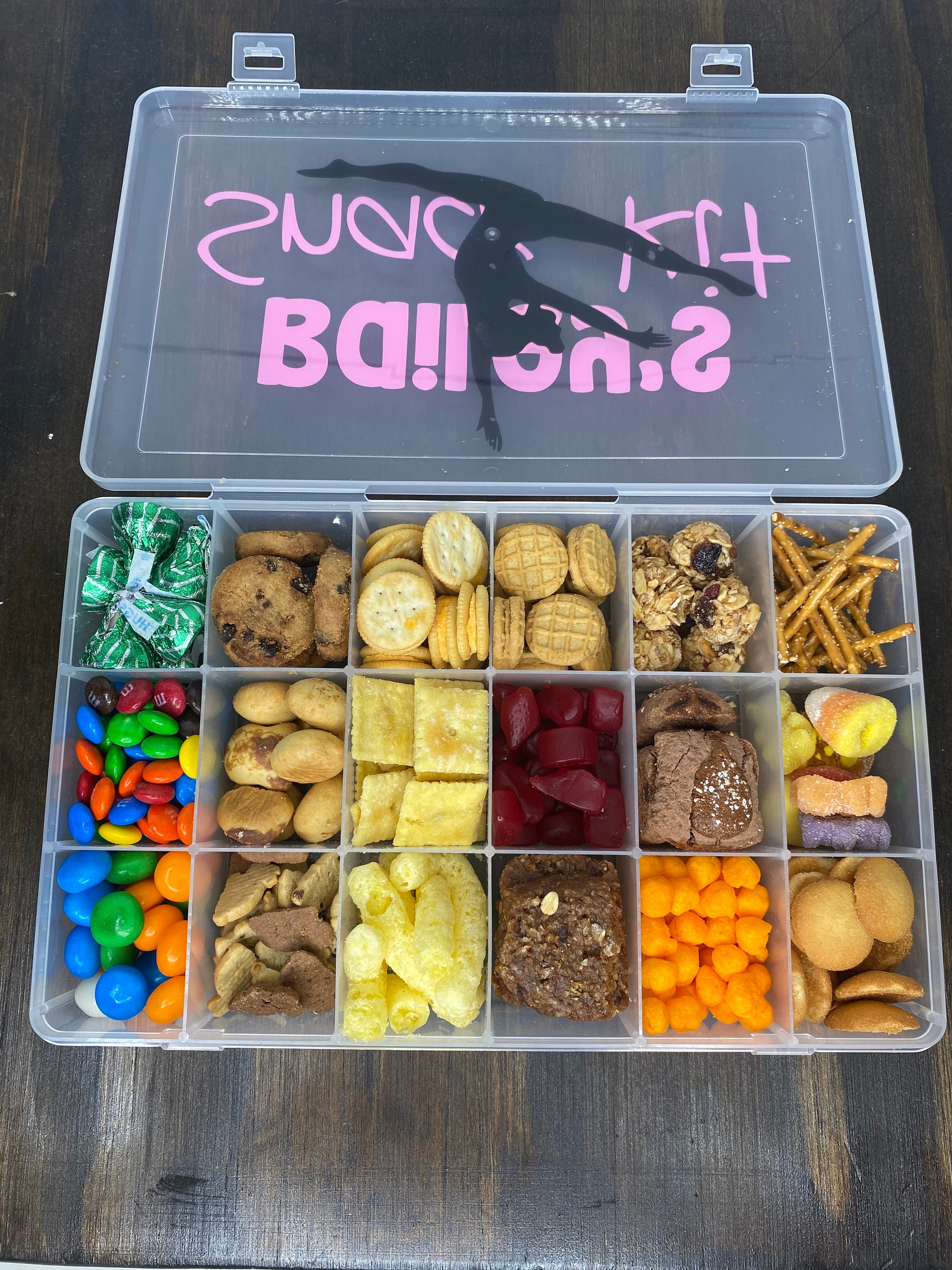 Personalize Travel Snack Box/snackle Box/ Snack Box for Kids 