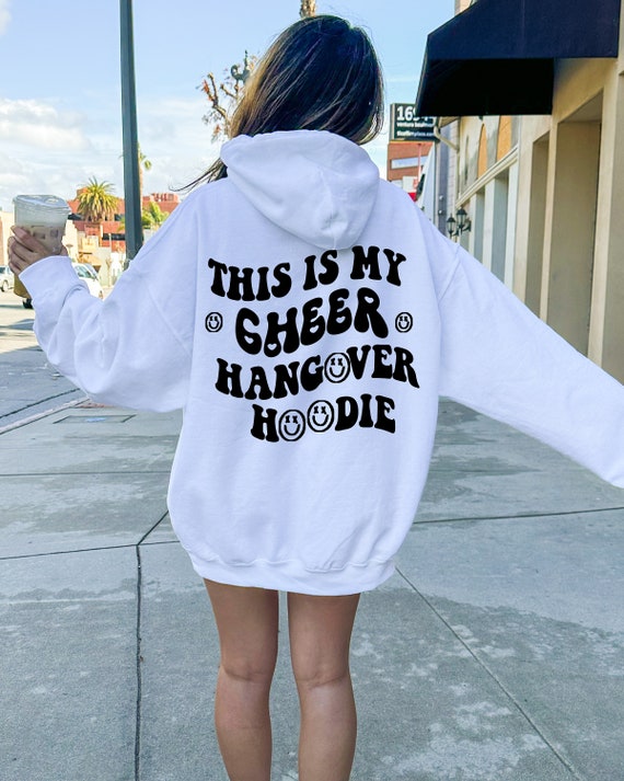 This Is My Cheer Hangover Hoodie Cheer Hoodie Cheer Hangover Cheer Sweatshirt