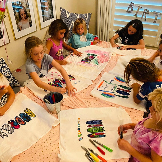 Personalized pillowcases to color sale