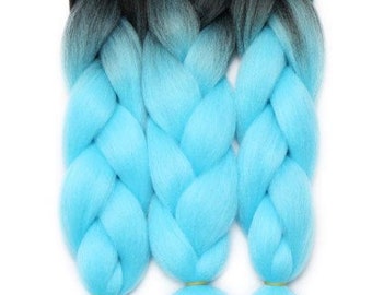 Sky Blue - Pre-twisted Hair/Mini twist/Crochet braiding hair/New crochet hair