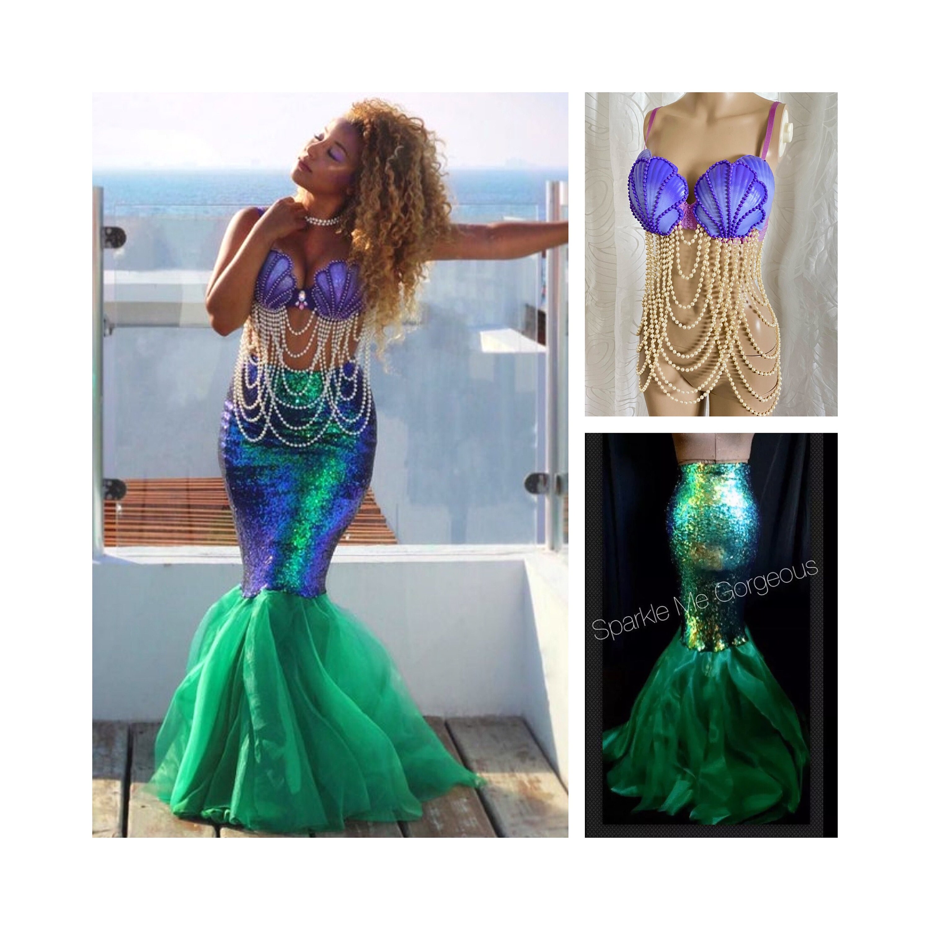 Mermaid halloween costume