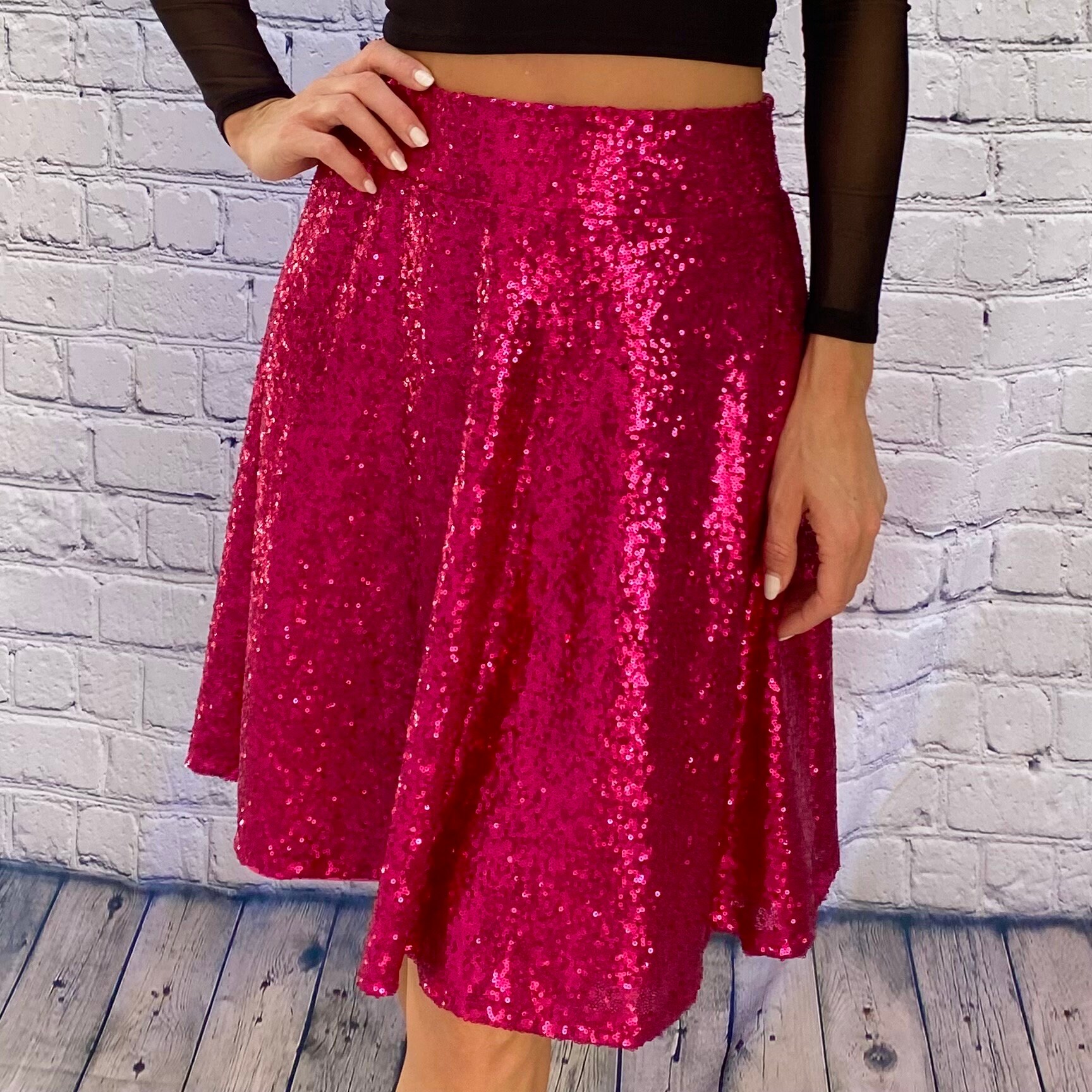Circle glitter skirt sale