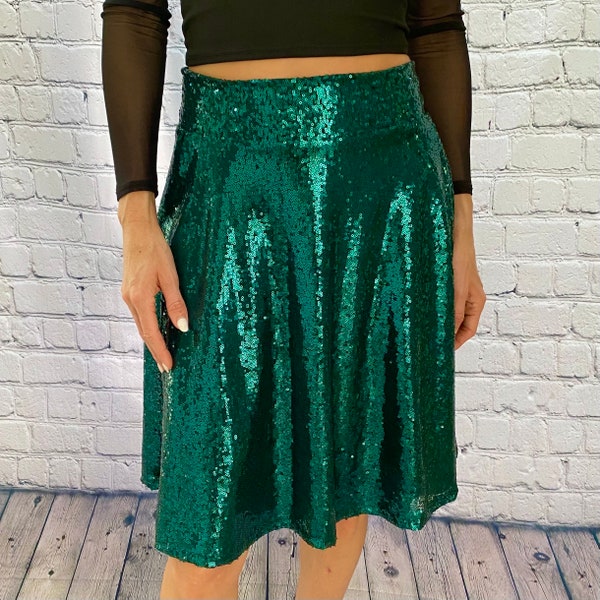 INO-M2-50 HUNTER GREEN SKIRT