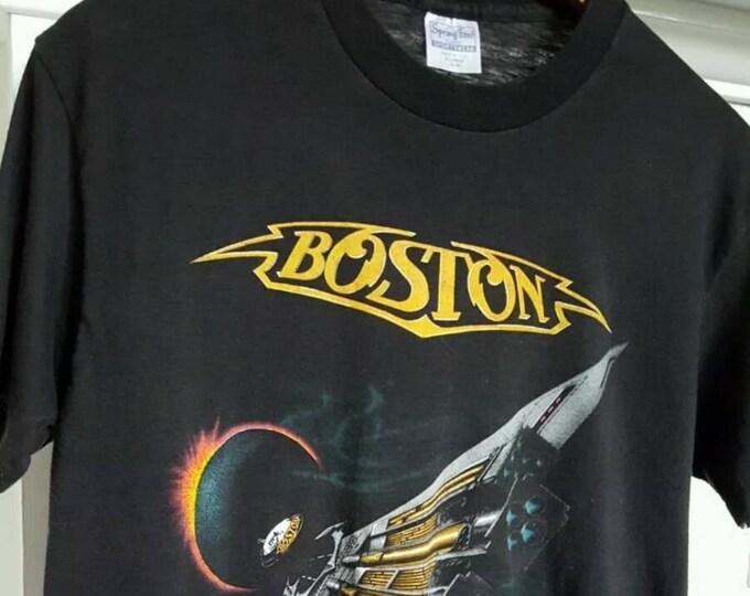 Boston Band Shirt Boston Shirt Vintage Band Shirts Band Etsy
