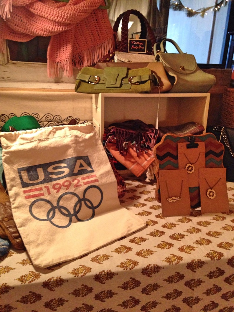 US Olympics 1992 tote Olympics Bag