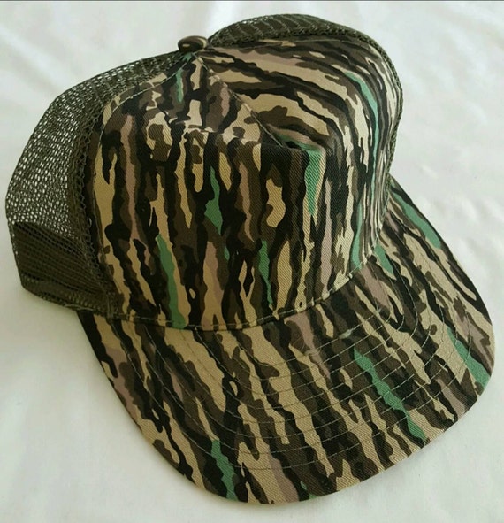 Camouflage Trucker Hat, Vintage Trucker Hat, Vinta