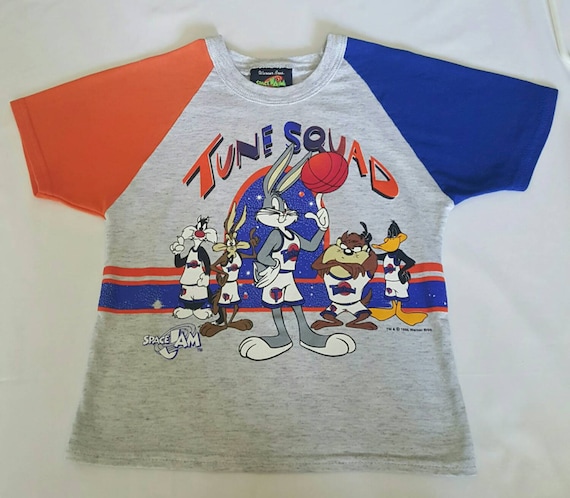 Looney Tunes Shirt, Boys Space Jam T-shirt Sz 7