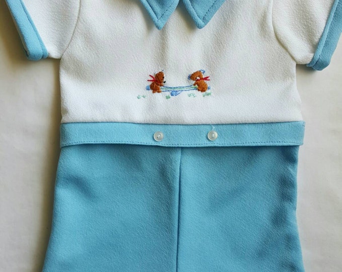 Vintage Baby Clothes Baby Romper Baby Clothes Baby Boy Etsy