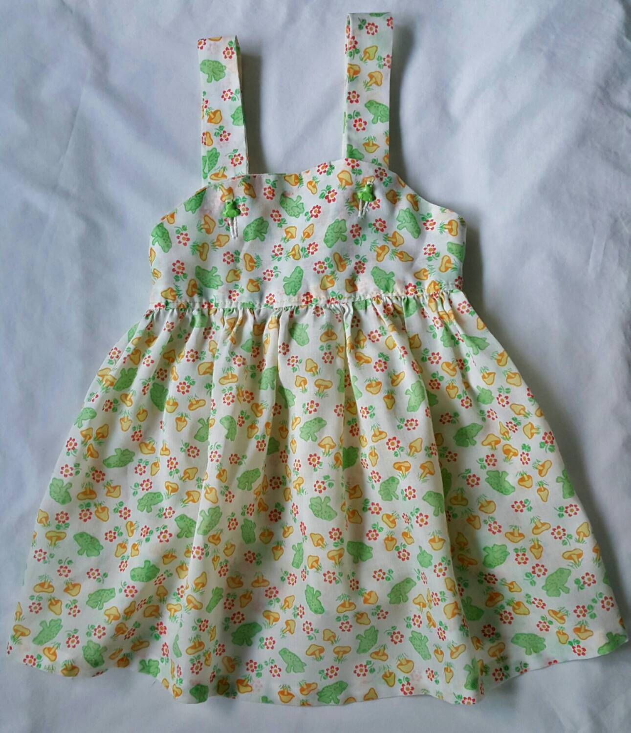 Vintage Baby Dress sz 12-18m
