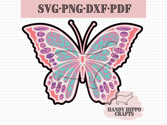 Free Free 232 Layered Butterfly Mandala Svg SVG PNG EPS DXF File