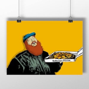 Action Bronson Illustration - High Quality digital download